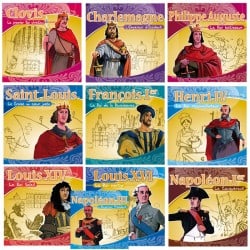 Offre spéciale : 10 Rois et empereurs de l'histoire de France en CD