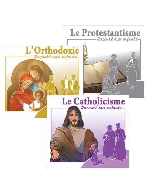 3 CD sur les religions chrétiennes