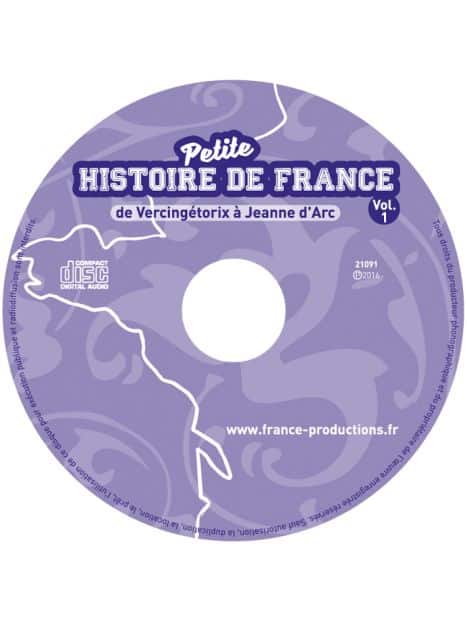 CD Petite histoire de France vol 1 (de Vercingétorix à Jeanne d'Arc)