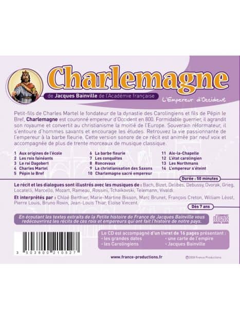 CD Charlemagne l'Empereur d'Occident