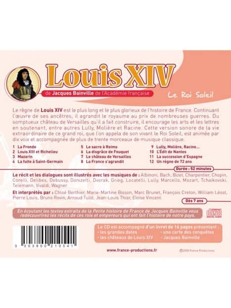 CD Louis XIV le Roi Soleil