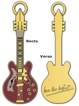 Porte-clés Stylo-guitare Jean-Pax Méfret