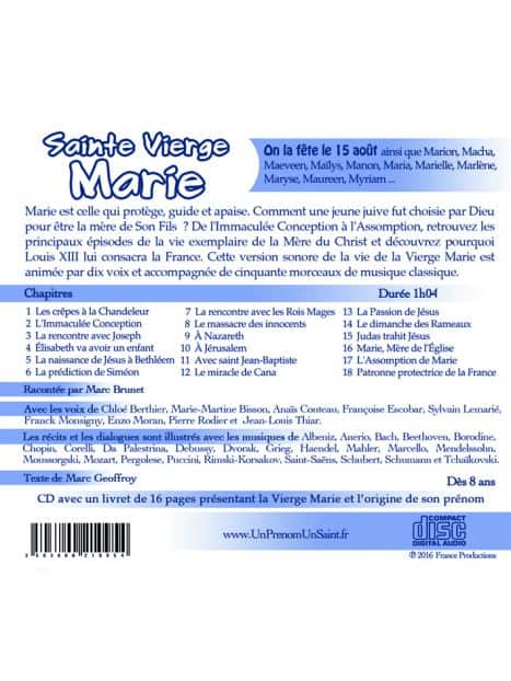 CD Sainte Vierge Marie