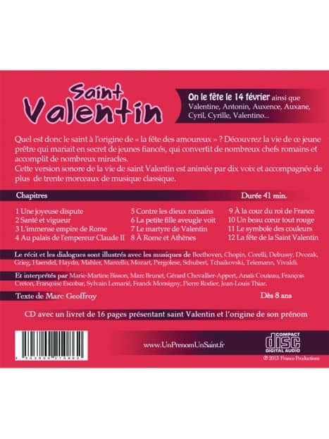 CD Saint Valentin