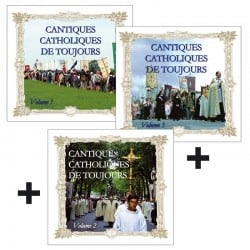 3 CD Cantiques catholiques de toujours