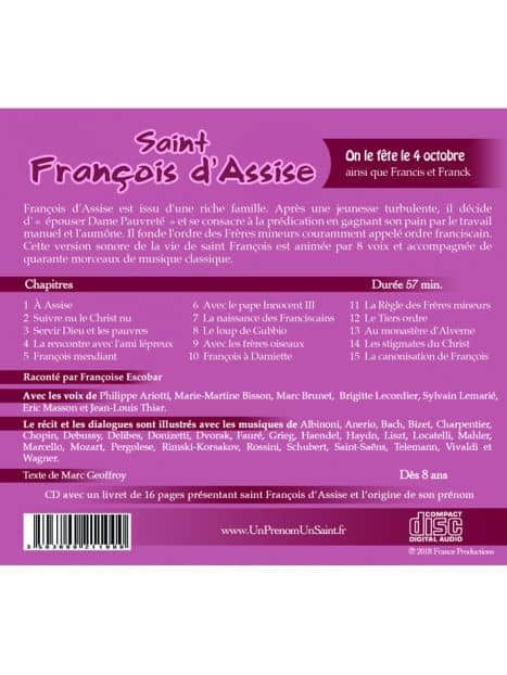 CD Saint François d'Assise