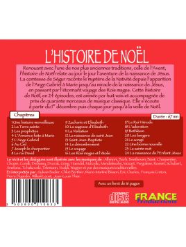 Dos CD L'Histoire de Noël de la comtesse de Ségur