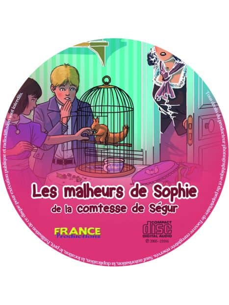 CD Les malheurs de Sophie de la comtesse de Ségur