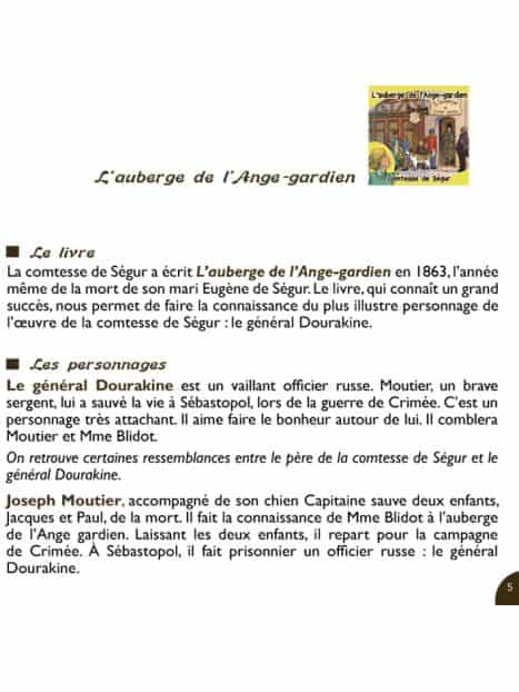 CD L'auberge de l'Ange-gardien de la comtesse de Ségur