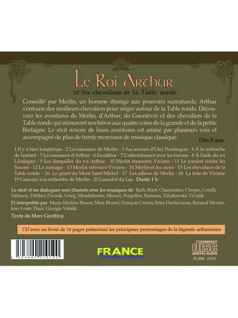 CD Le Roi Arthur
