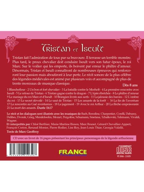 CD Tristan et Iseult