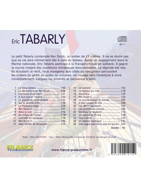1 CD Eric Tabarly Un marin de légende