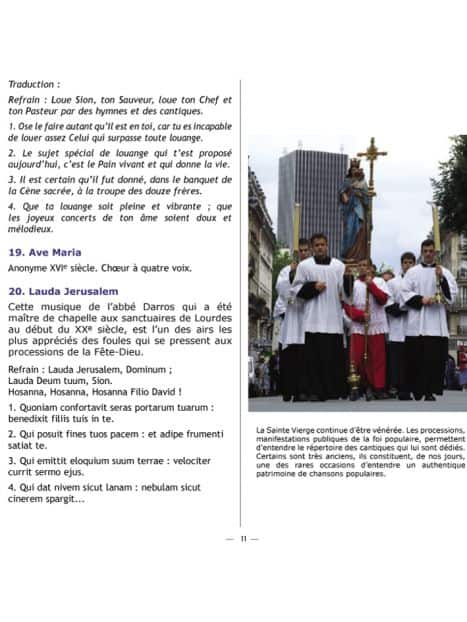 CD Cantiques catholiques de toujours VOL 2