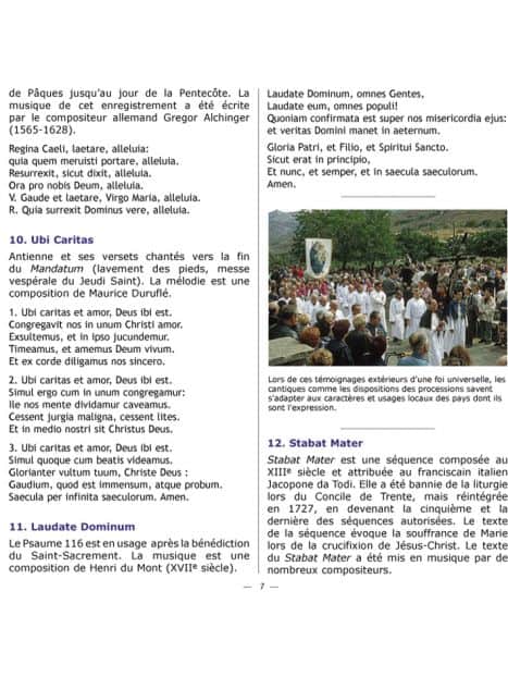 CD Cantiques catholiques de toujours VOL 3