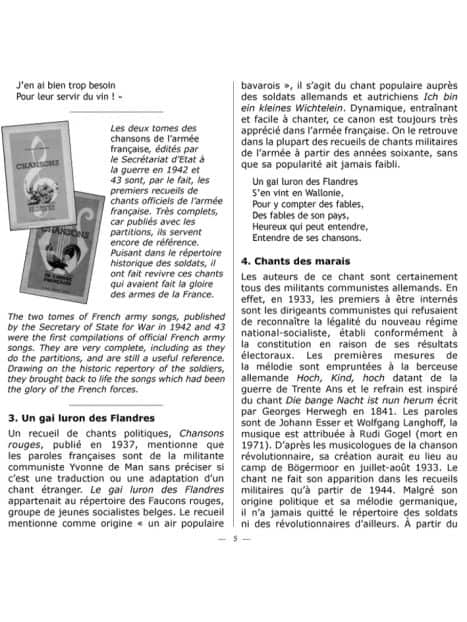 CD Chants des appelés