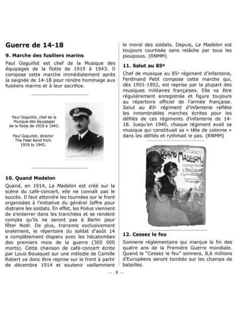 CD Anthologie de la musique militaire française vol 2