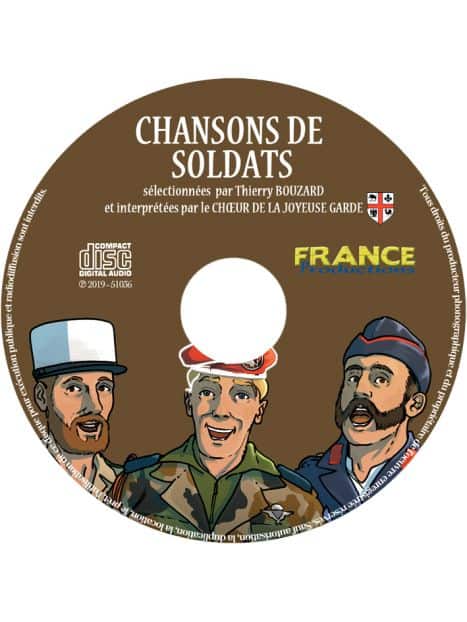 CD Chansons de soldats