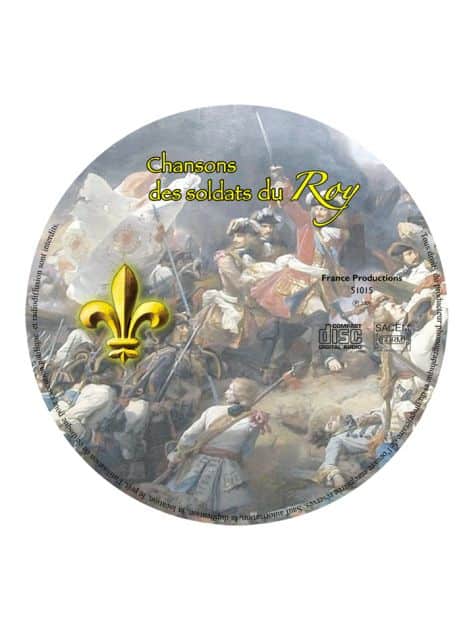 CD Chansons des soldats du Roy