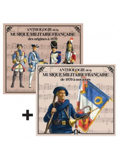 2 CD Anthologie de la musique militaire française