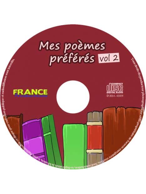 CD Mes poèmes préférés volume 2