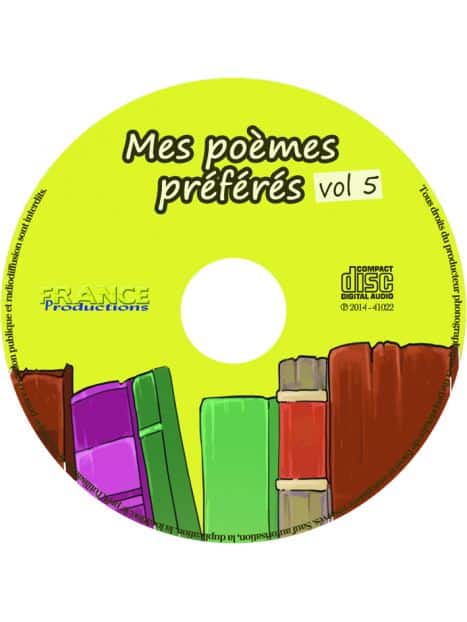 CD Mes poèmes préférés volume 5