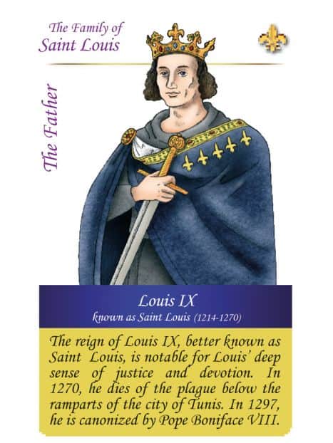 The family of Saint Louis - The father