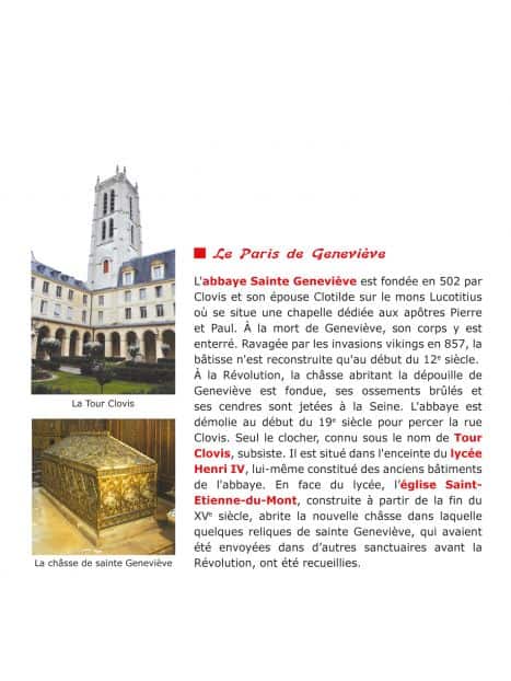 Page intérieure du livret