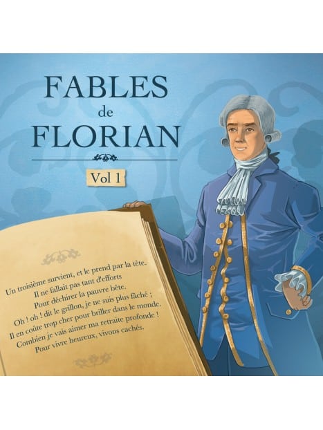 Couverture du  CD Fables de Florian vol 1