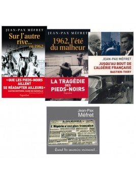 3 livres et 1 CD consacrés au drame des Français d'Algérie