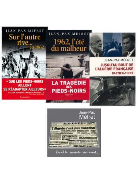 3 livres et 1 CD consacrés au drame des Français d'Algérie