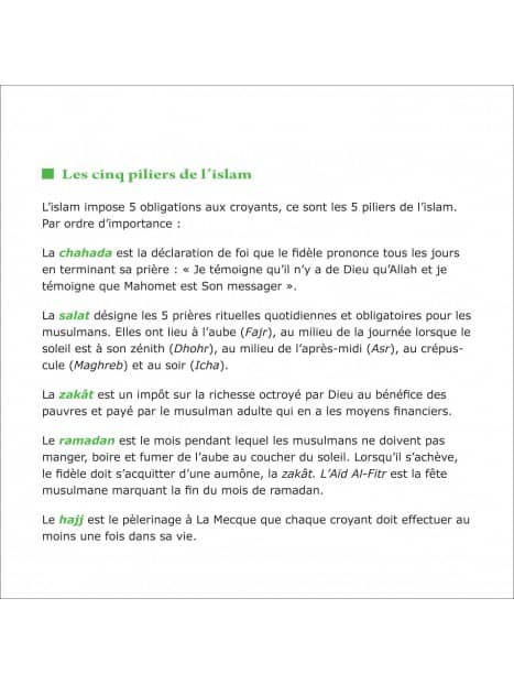 Page intérieure du livret de 16 pages