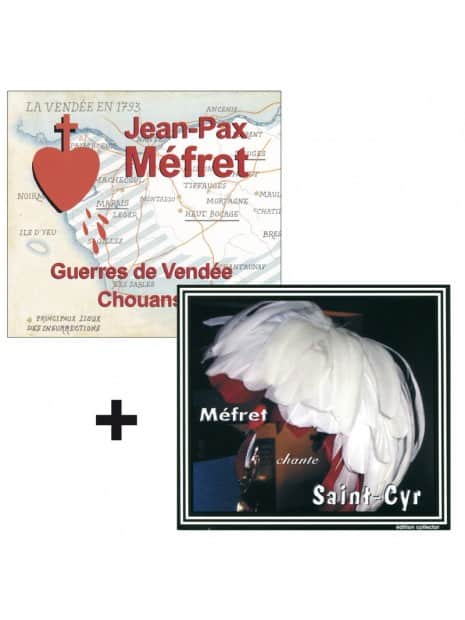 2 CD Guerres de Vendée & Méfret chante Saint-Cyr