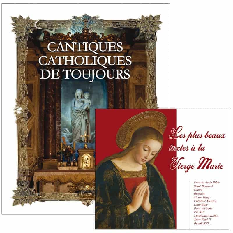 Coffret 4 CD Catholiques de toujours + CD Plus beaux textes à la Vierge Marie