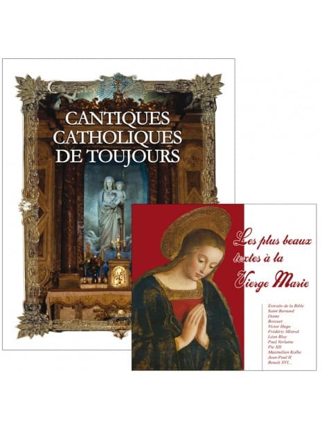 Coffret 4 CD Catholiques de toujours + CD Plus beaux textes à la Vierge Marie