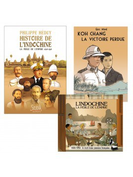 CD Indochine la perle de l'Empire + Koh Chang la victoire perdue + Histoire de l'Indochine