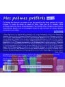 Dos du CD Mes poèmes préférés vol 1