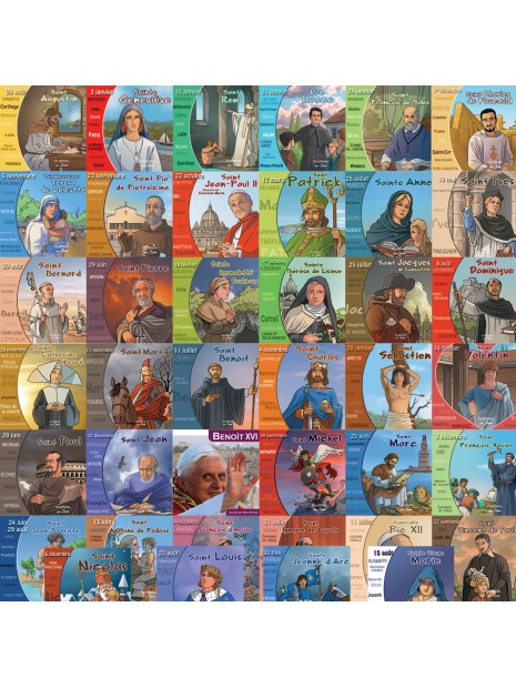 40 Vies de saints, la collection complète en CD
