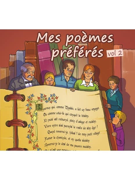 CD Mes poèmes préférés volume 2