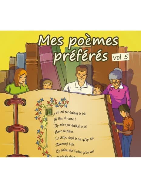 CD Mes poèmes préférés volume 5