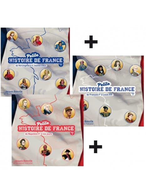 Petite histoire de France en 3 CD