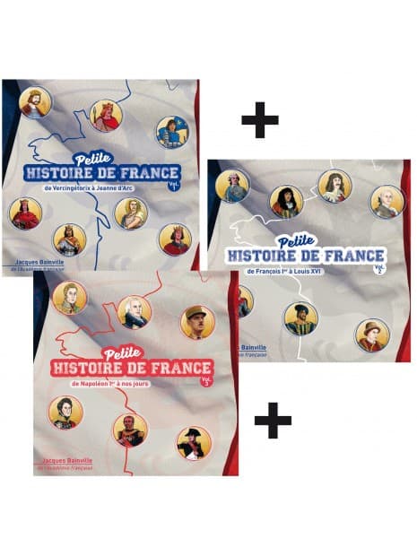 Petite histoire de France en 3 CD