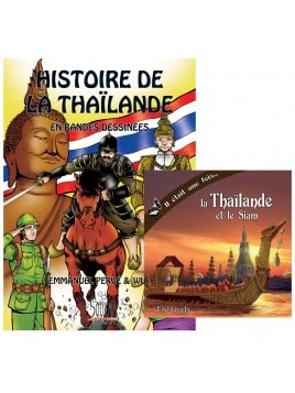CD Il était une fois la Thaïlande et le Siam + BD Histoire de la Thaïlande