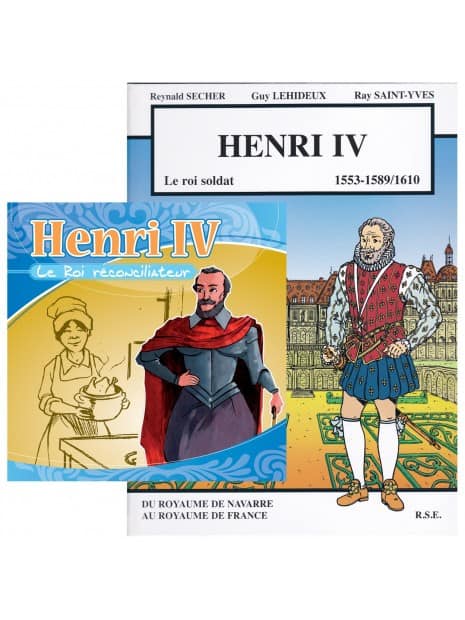 Offre spéciale : Henri IV en BD et en CD