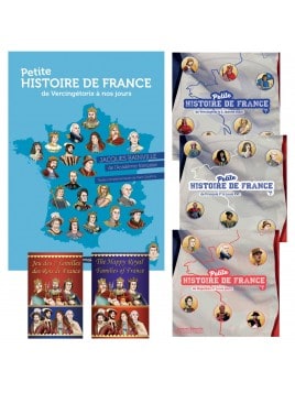 Offre spéciale 1 Livre + 3 CD Petite histoire de France + 2 Jeu des 7 familles