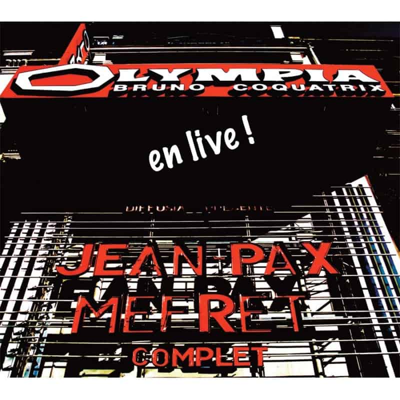 Double-CD Jean-Pax Méfret à l'Olympia