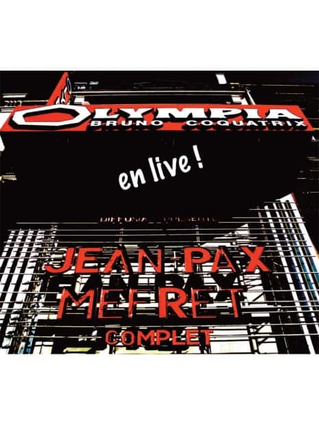 Double-CD Jean-Pax Méfret à l'Olympia
