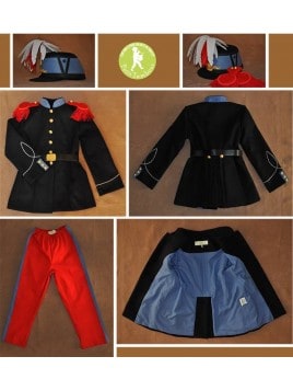 Costume de Saint Cyrien (6 ans - Taille 115-125 cm)  avec Casoar