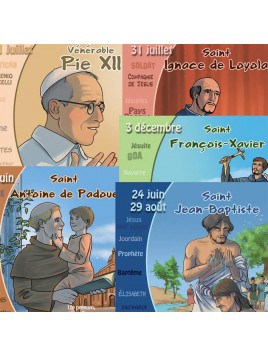 5 nouvelles vies de saints