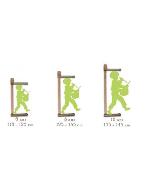 Costume de Saint Cyrien (6 ans - Taille 115-125 cm)  avec Casoar