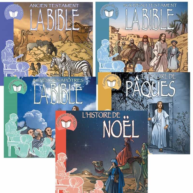 5 CD L'oeuvre religieuse de la comtesse de Ségur